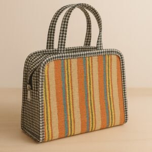 Northeastern Handloom Fabric Handbag